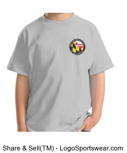 Youth T-Shirt - Ash Design Zoom